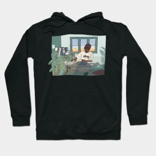 J Dilla in Home Hoodie